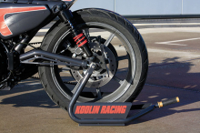 Sportster Racing Swing Arm, Black Powdercoated