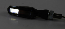 LED Turn Signal / Front Position Light, Scuro, E-Approved, Smoke Lens, Housing Black