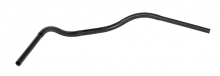 Beach Bar Without Cross Over Tube, Diameter 25,4 mm (1") Black, Width 940 Pullback 25,40 Height 80 mm
