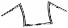 Handlebar Bad Ape hanger 12" Diameter 32mm, 25,4mm (1") Center Diameter,Chrome, Width 800 Pullback 150 Height 260 mm