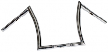 Handlebar Bad Ape hanger 16" Diameter 32mm, 25,4mm (1") Center Diameter,Chrome, Width 800 Pullback 150 Height 360 mm