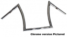 Handlebar Bad Ape hanger 16" Diameter 32mm, 25,4mm (1") Center Diameter,Black, Width 800 Pullback 150 Height 360 mm