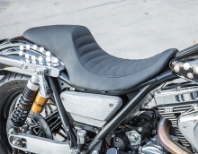 Seat, 2-Up, Traction, Black, FXR 82-94, FXR 99-00