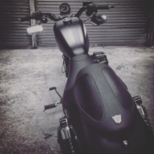 Seat, Cafe, Black , XL 04-19 (Without XL1200X, XL1200C, XL883C)
