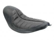Solo Seat, Enzo, Black, Softail 06-17 With 200mm Tire (Combined With Tracker Rear Fender Require Use Of Shorter Battery CCE# 890453,890454)