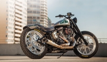 Fender Kit, Tracker Narrow, 150mm, Chrome, Softail 08-17 (Without FXSTDI, FXSB)