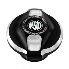 Gas Cap, Vented, Cafe, Contrast Cut, All HD 96-17 (Without Early 96 Models)