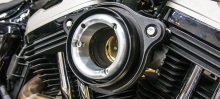 RSD Air Filter, Slant, Carbon, Sportster