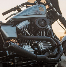 RSD Air Filter, Slant, Carbon, Big Twin
