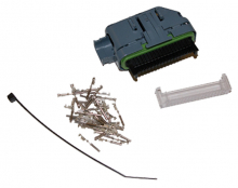 NAMZ ECM 36 Pin Connector Kit with connector, strain relief, retainer lock, seal, & terminals. (HD# 72078-00)
