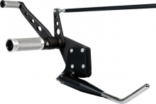 Thunderbike Base Alu Forward Control Kit, Black, Softail 00-17 (With Twin Cam Engine)