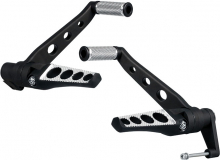 Thunderbike Drilled Forward Control Kit Black