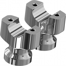 Thunderbike Flat Riser Kit, Chrome, Softail Breakout