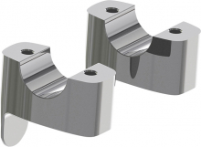 Thunderbike Flat Riser Kit, 17 mm, Chrome, Softail Breakout