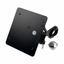 License Plate Bracket Kit (Germany 180 x 200 mm),Black Softail 18