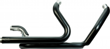 Pipe,Kit,Exhaust,Header,2 Into 2,Black Shields