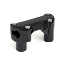 2" Straight-Riser-Set in schwarz für Harley-Davidson 1" (25.4mm) Lenker