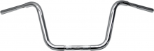 Ape Hanger Handlebar, 1 1/4", Chrome, 3-Hole