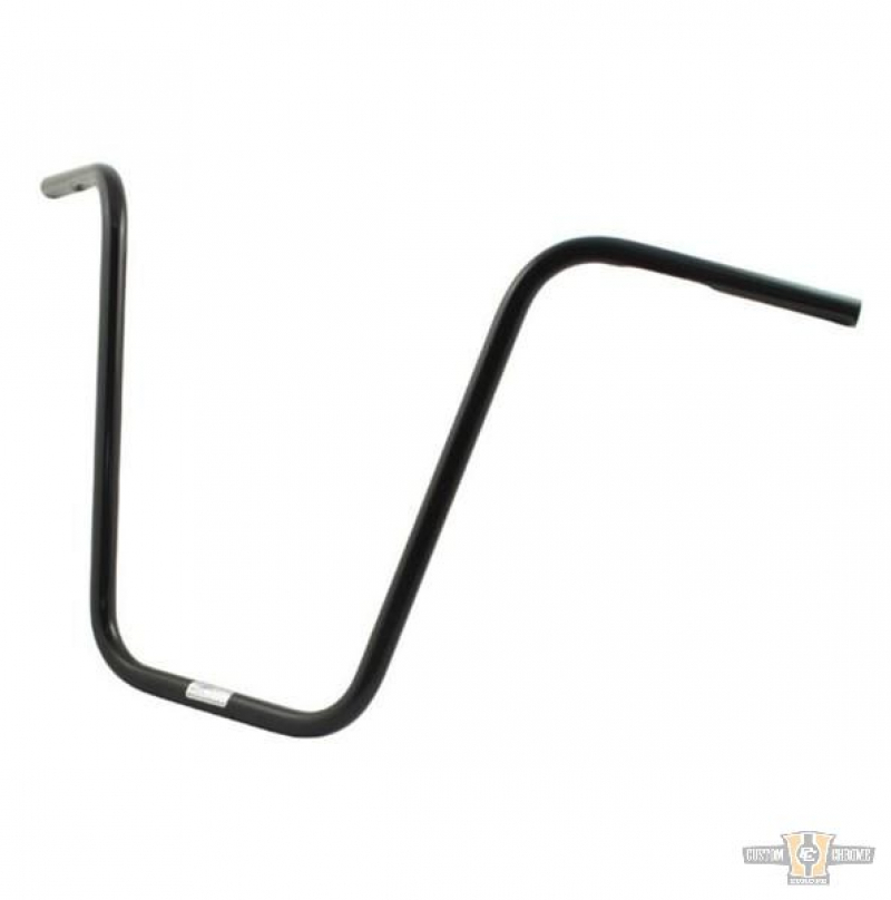 Fehling 1 " Ape Hanger Lenker 16" hoch, schwarz