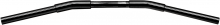 Drag Bar Handlebar, 1 1/4", Black, 3-Hole