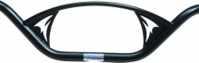Cross Road Bar Handlebar, 1", Black, 3-Hole