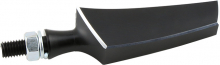 HIGHSIDER LED sequence-indicator STS 1, black 2C anodized, smoke lens, E-marked