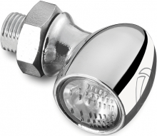 Atto WL Position Light, Clear Lens, Chrome