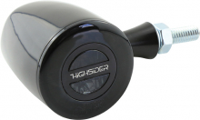 Rocket Turn Signal/Position Light, LED, Smoke Lens, Aluminium, Black