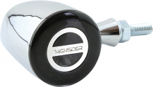 Rocket Classic Turn Signal/Position Light, LED, Smoke Lens, Aluminium, Chrome