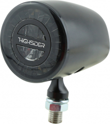 Rocket Classic Taillight/Brake Light, LED, Smoke Lens, Aluminium, Black