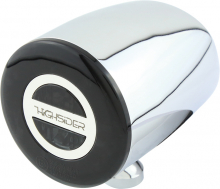 Rocket Classic Taillight/Brake Light, LED, Smoke Lens, Aluminium, Chrome