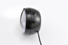 Capsule120, 4 1/2" LED Headlight, Black, Side Mount