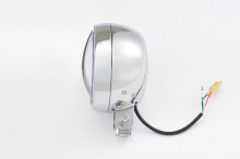 Capsule120, 4 1/2" LED Headlight, Chrome, Bottom Mount