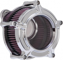 Clarion Air Cleaner, Chrome, 06-16 FL (With TBW), 06-16 FLHT (With TBW)