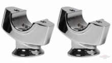 Flat Riser Kit, chrome