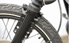 Fork Brace, Black, Softail Slim 18 - 20