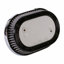 Airbox Kit Oval, chrome