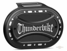 Airbox Cover Oval, Torque with Thunderbike logo, bicolor