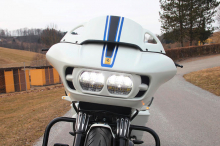 Headlight Mask "Bad Look" ,Gloss Black