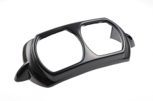 Headlight Mask "Bad Look" ,Gloss Black