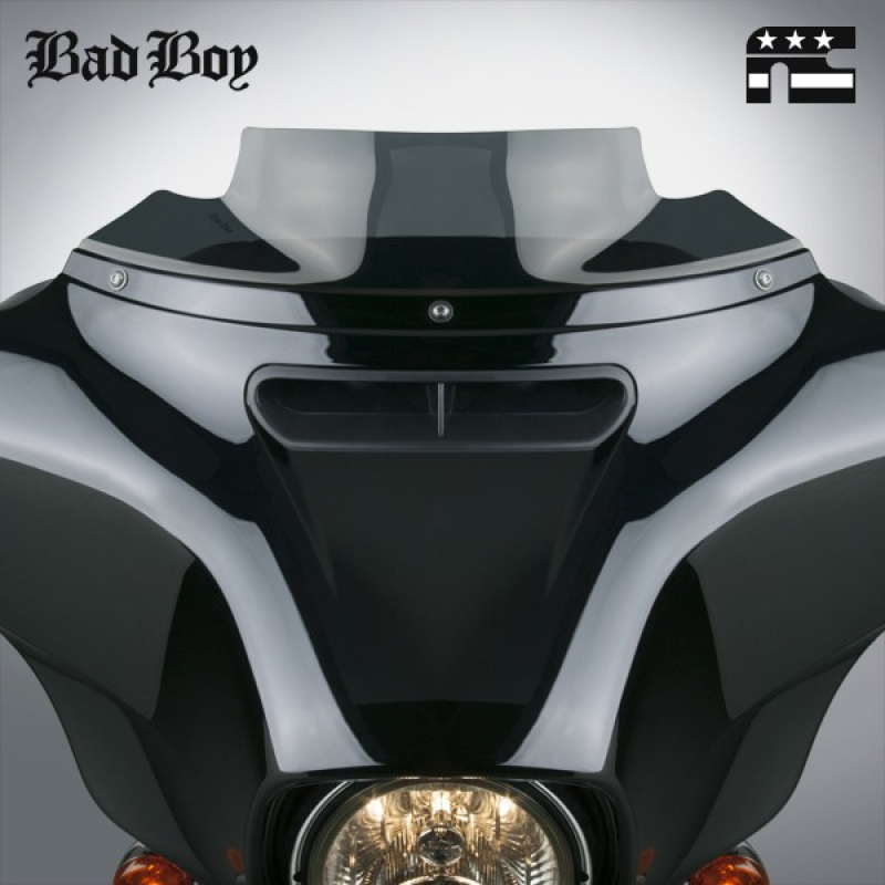 National Cycle Bad Boy Custom Windschild 4" dunkel FLHX/FLHT ab 14