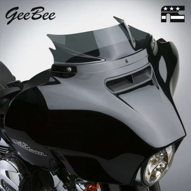 National Cycle Gee Bee Custom Windschild 4" dunkel FLHX/FLHT ab 14