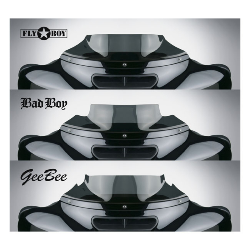 National Cycle Gee Bee Custom Windschild 4" dunkel FLHX/FLHT ab 14