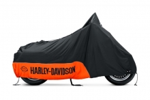 Harley-Davidson Motorradplane für innen Orange/Schwarz VRSC, XL, XR, XG, Dyna und Softail Modelle