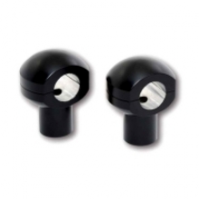BALL Risers / Lenkerklemmen,schwarz Alu, 25 mm, mit ABE