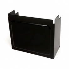 Batterie-Adeckung, Cover in Glanzschwarz für Dyna 97-05, ersetzt OEM 66375-97