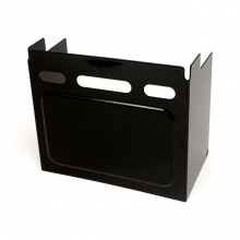 Batterie-Adeckung, Cover in Glanzschwarz für Dyna 92-96, XL 82-96, FXE 73-85, ersetzt OEM 66347-91