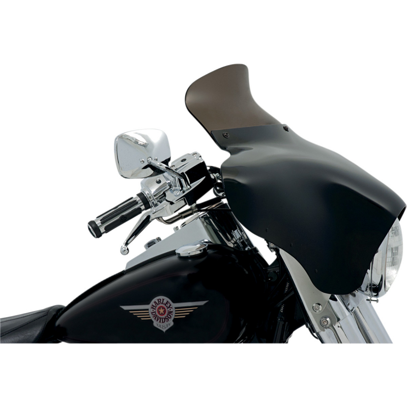 WINDSHIELD SPOILER BATWING-FAIRING 6.5" SMOKE