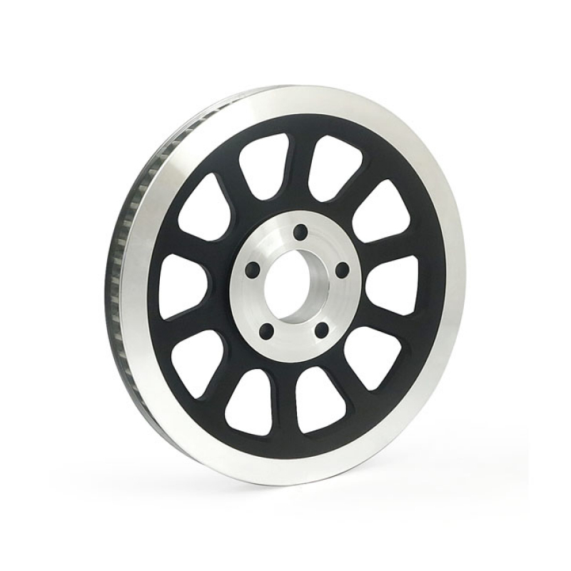 Riemenscheibe,Rear Belt Pulley 66-Tooth,20mm,Softail 07-11 Black