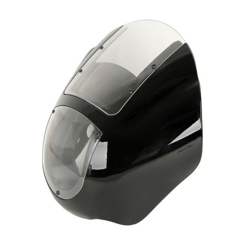 Quarter fairing kit, with clear windshield